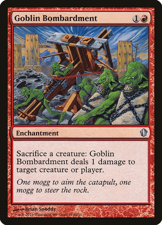 Image for Goblin Bombardment (110) (Commander 2013) (C13) - Magic: The Gathering