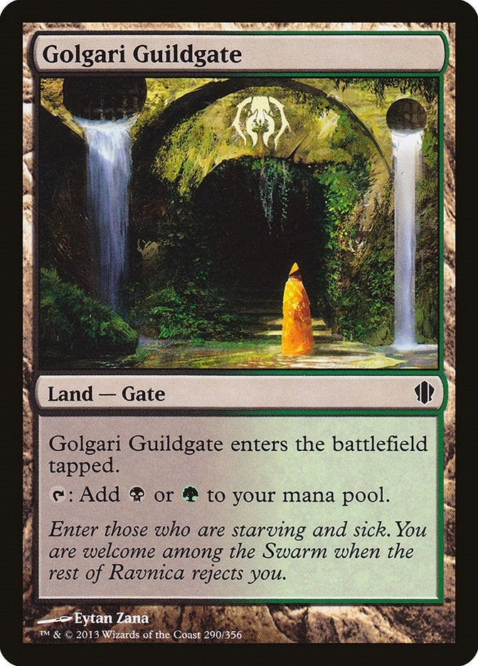 Image for Golgari Guildgate (290) (Commander 2013) (C13) - Magic: The Gathering