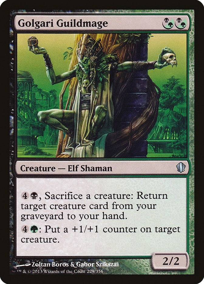 Image for Golgari Guildmage (229) (Commander 2013) (C13) - Magic: The Gathering