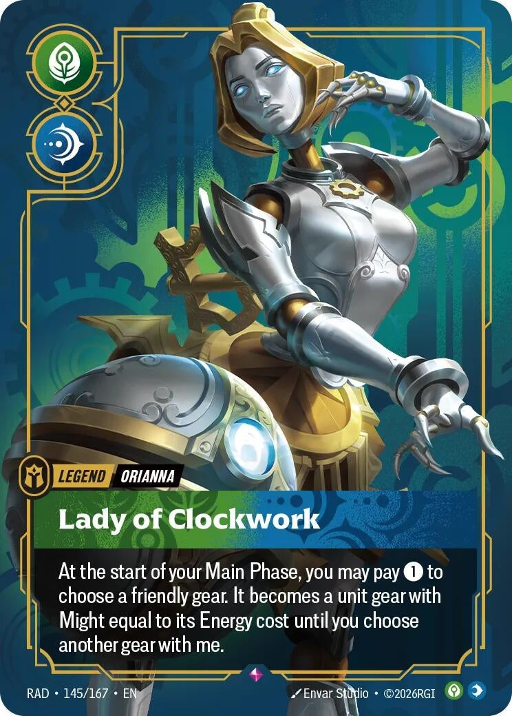 Orianna, Lady of Clockwork (145/167) (Radiance)