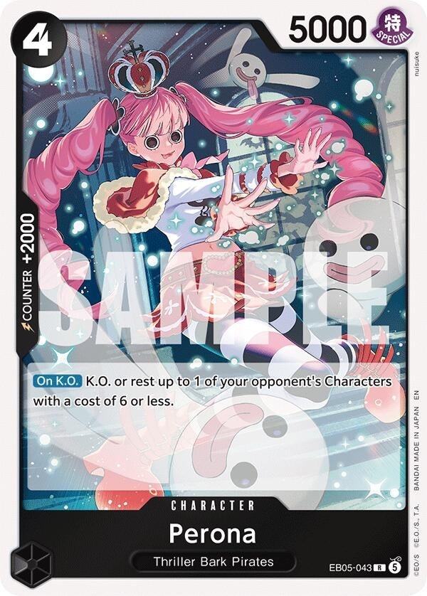 Perona (EB05-043) (Extra Booster: One Piece Heroines Edition Vol. 2)