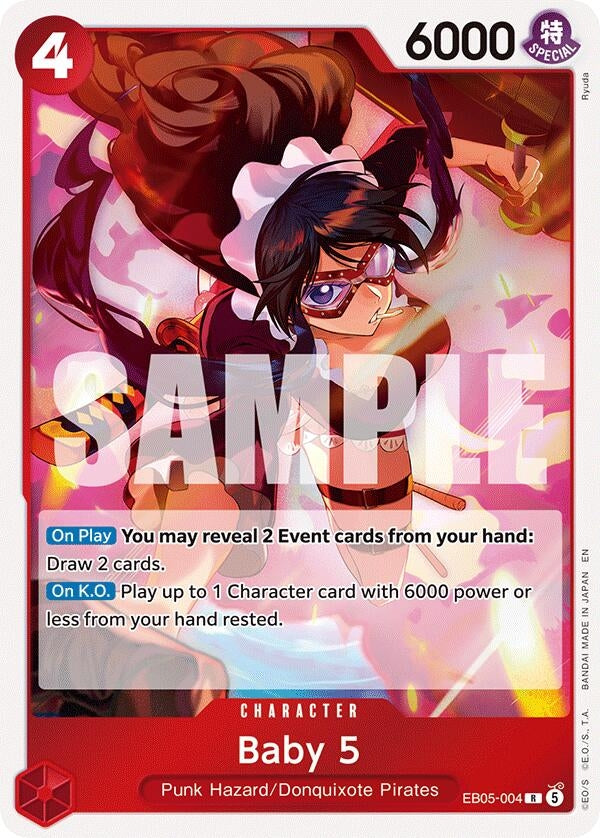 Baby 5 (EB05-004) (Extra Booster: One Piece Heroines Edition Vol. 2)