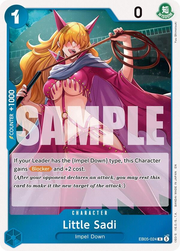 Little Sadi (EB05-024) (Extra Booster: One Piece Heroines Edition Vol. 2)