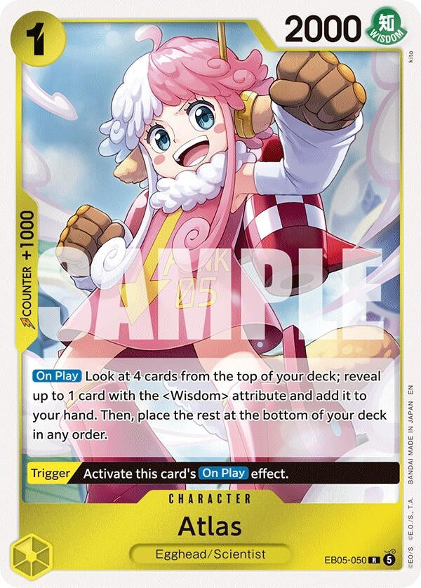 Atlas (EB05-050) (Extra Booster: One Piece Heroines Edition Vol. 2)