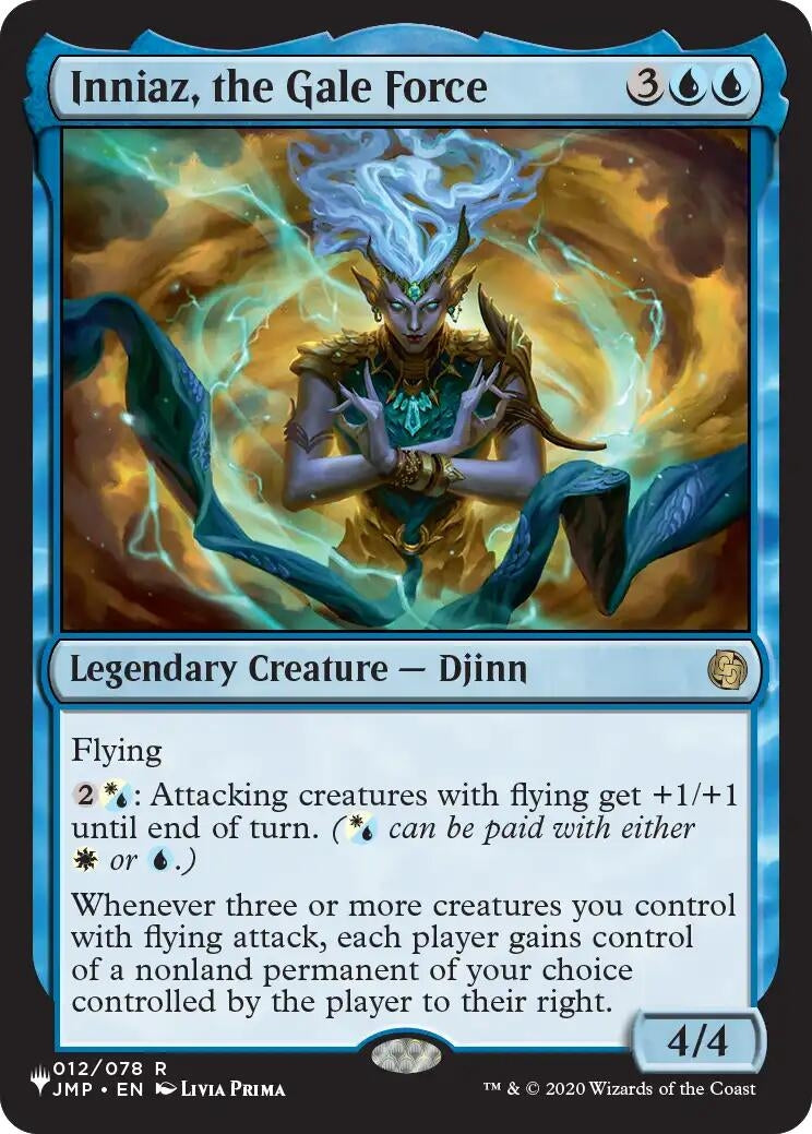 Image for Inniaz, the Gale Force (12) (The List Reprints) (LIST) - Magic: The Gathering