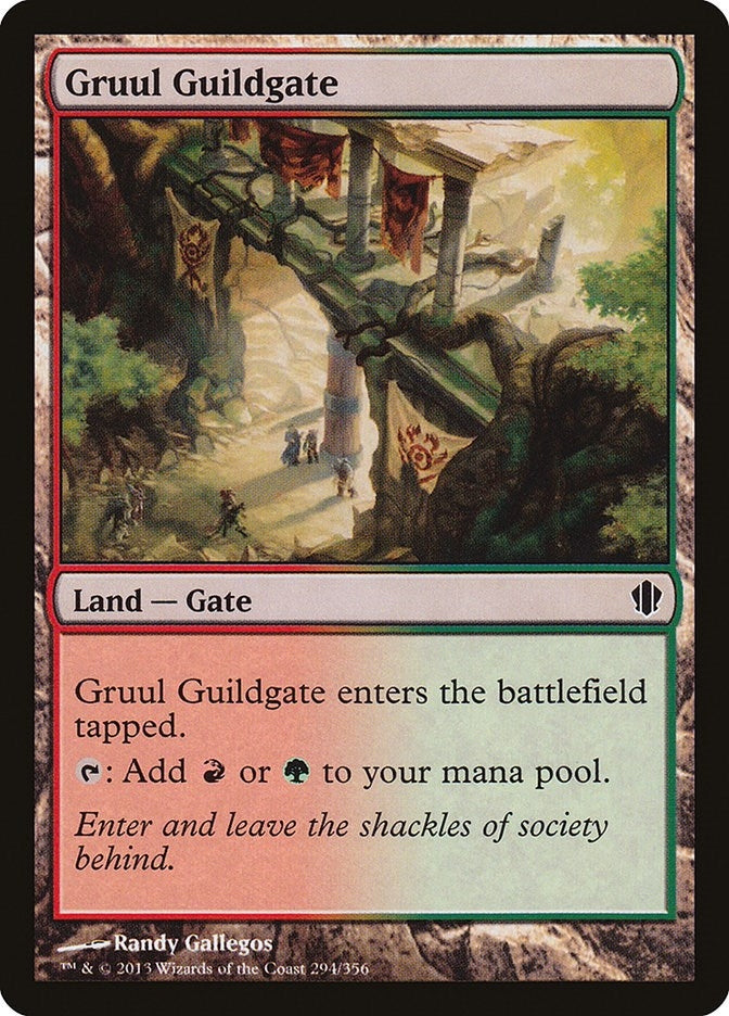 Image for Gruul Guildgate (294) (Commander 2013) (C13) - Magic: The Gathering