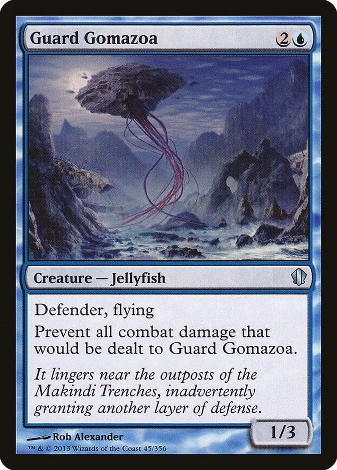 Image for Guard Gomazoa (45) (Commander 2013) (C13) - Magic: The Gathering