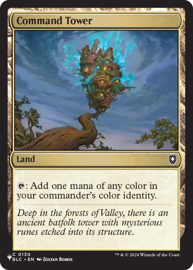 Image for Command Tower (BLC) (130) (The List Reprints) (LIST) - Magic: The Gathering