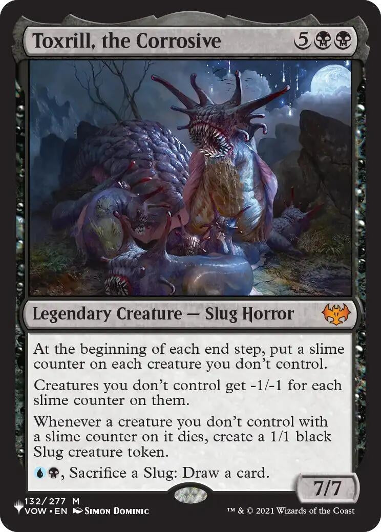 Image for Toxrill, the Corrosive (132) (The List Reprints) (LIST) - Magic: The Gathering