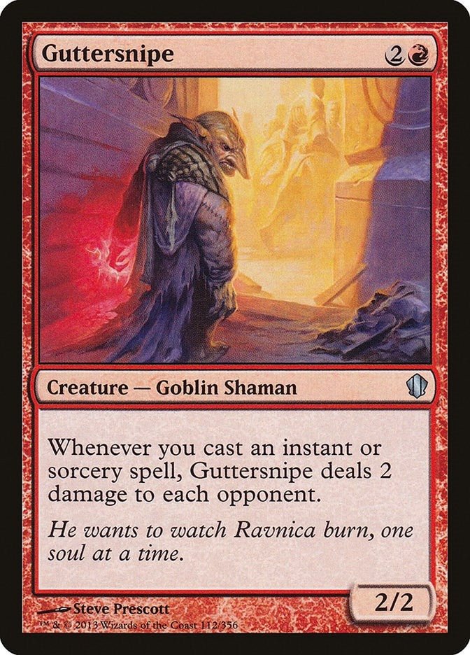 Image for Guttersnipe (112) (Commander 2013) (C13) - Magic: The Gathering