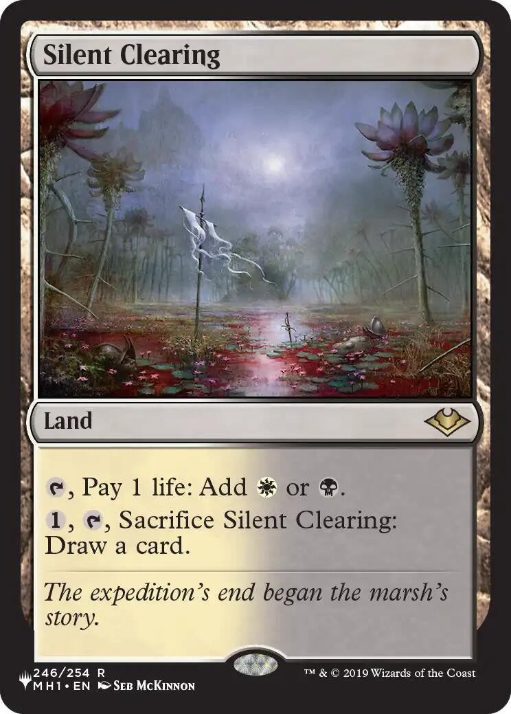 Image for Silent Clearing (246) (The List Reprints) (LIST) - Magic: The Gathering