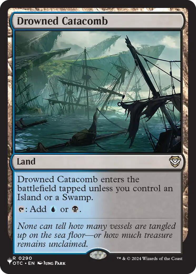 Image for Drowned Catacomb (290) (The List Reprints) (LIST) - Magic: The Gathering