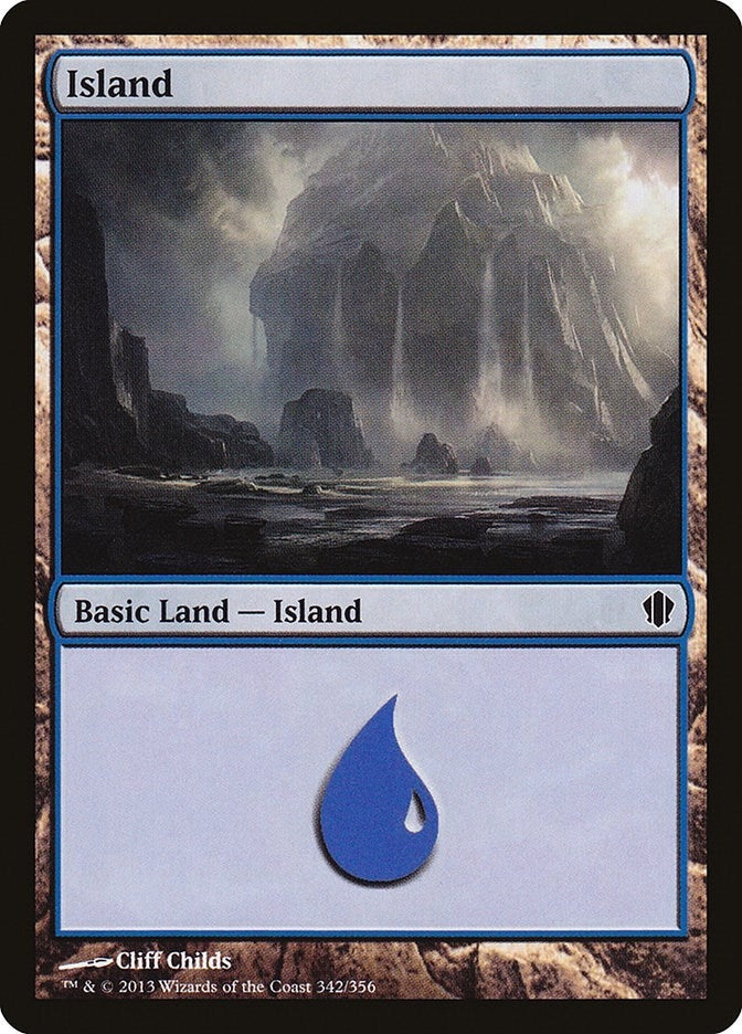 Image for Island (342) (342) (Commander 2013) (C13) - Magic: The Gathering