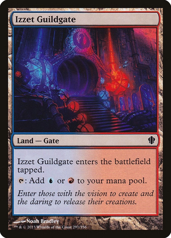Image for Izzet Guildgate (297) (Commander 2013) (C13) - Magic: The Gathering