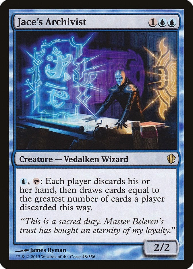 Image for Jace's Archivist (48) (Commander 2013) (C13) - Magic: The Gathering