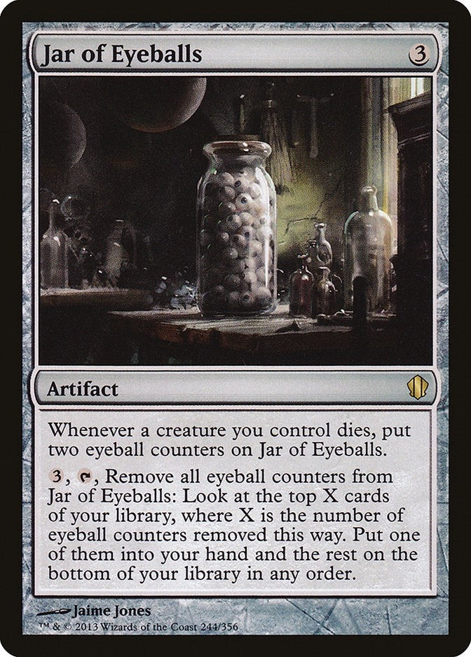 Image for Jar of Eyeballs (244) (Commander 2013) (C13) - Magic: The Gathering
