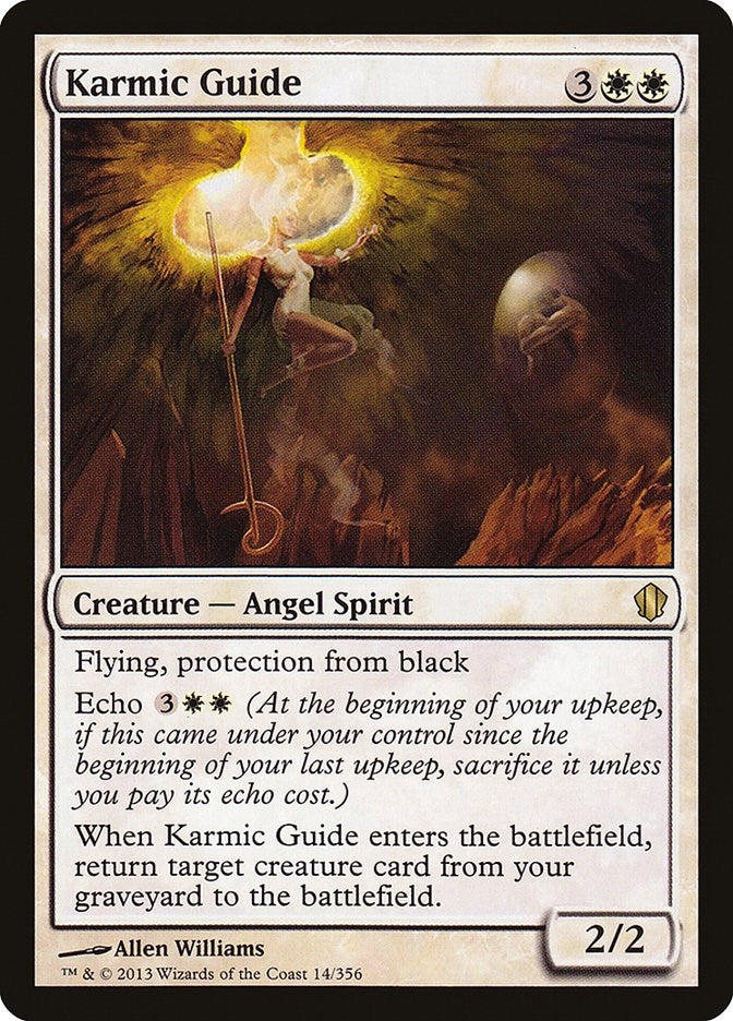 Image for Karmic Guide (14) (Commander 2013) (C13) - Magic: The Gathering
