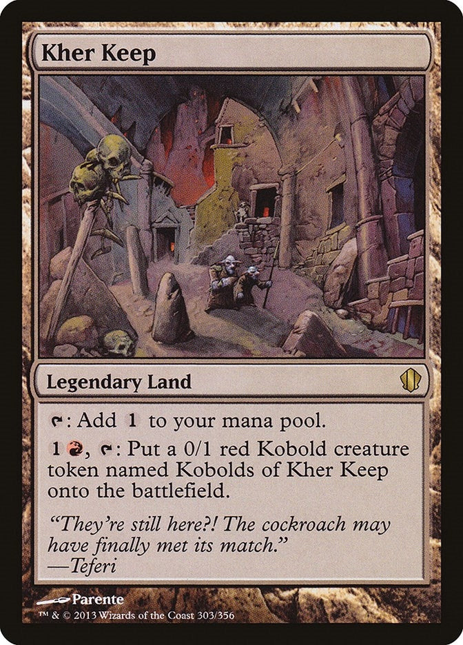 Image for Kher Keep (303) (Commander 2013) (C13) - Magic: The Gathering