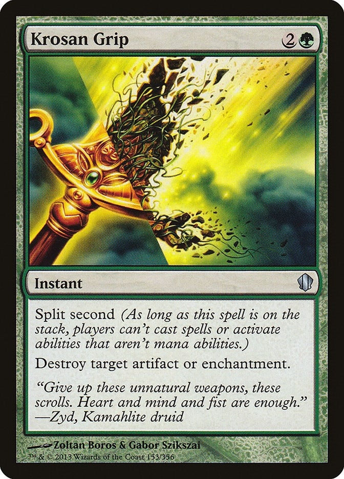 Image for Krosan Grip (153) (Commander 2013) (C13) - Magic: The Gathering