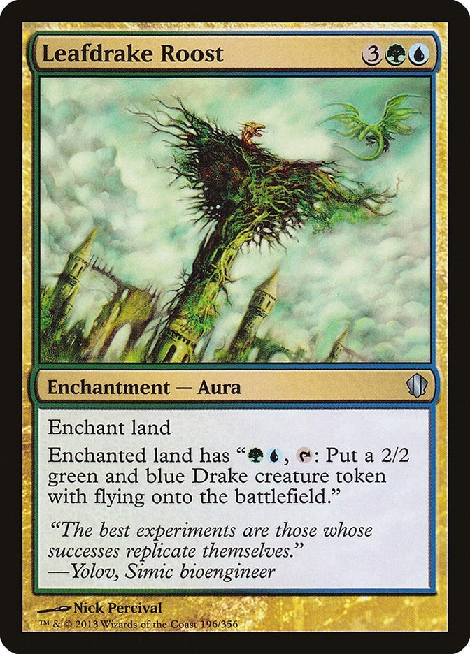 Image for Leafdrake Roost (196) (Commander 2013) (C13) - Magic: The Gathering