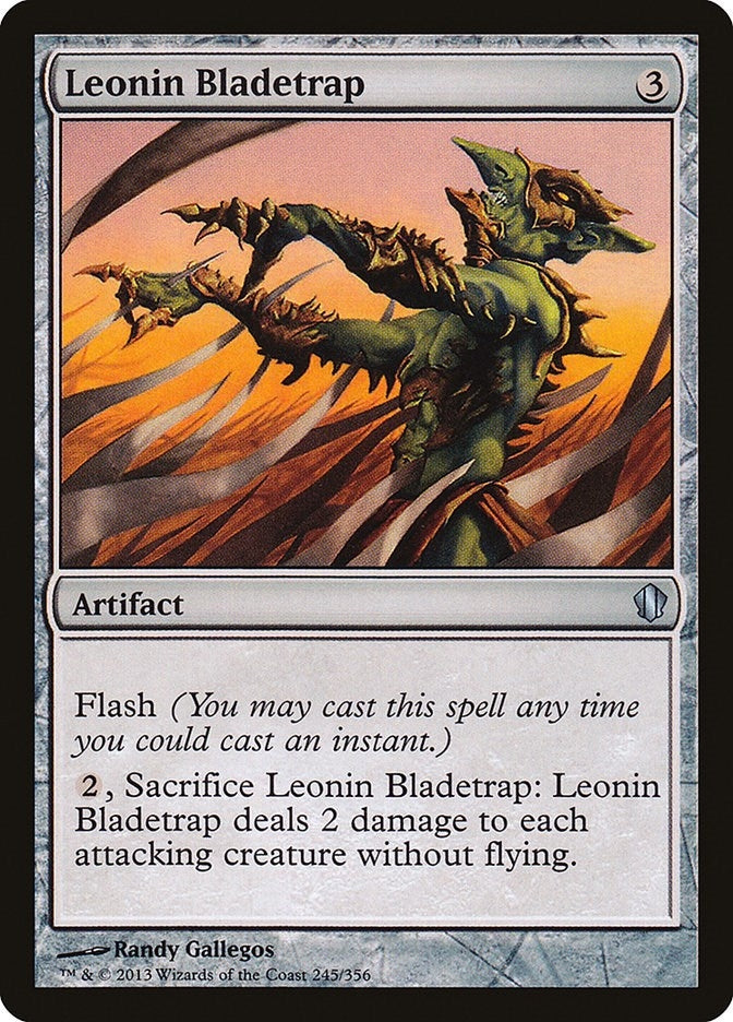 Image for Leonin Bladetrap (245) (Commander 2013) (C13) - Magic: The Gathering
