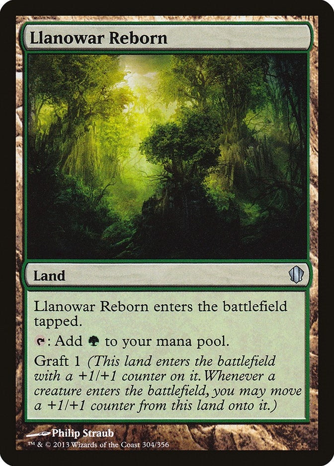 Image for Llanowar Reborn (304) (Commander 2013) (C13) - Magic: The Gathering
