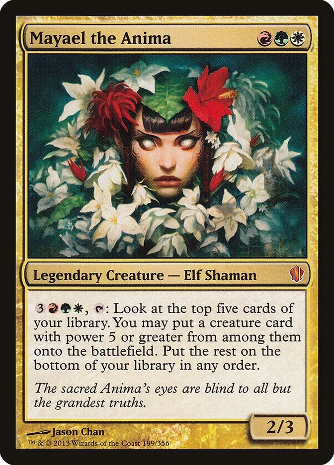 Image for Mayael the Anima (199) (Commander 2013) (C13) - Magic: The Gathering