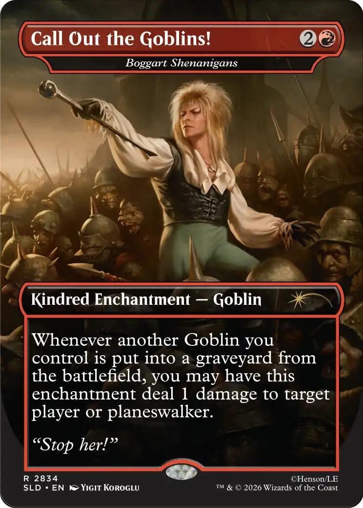 Image for Call Out the Goblins! - Boggart Shenanigans (2834) (Secret Lair Drop Series) (SLD) - Magic: The Gathering