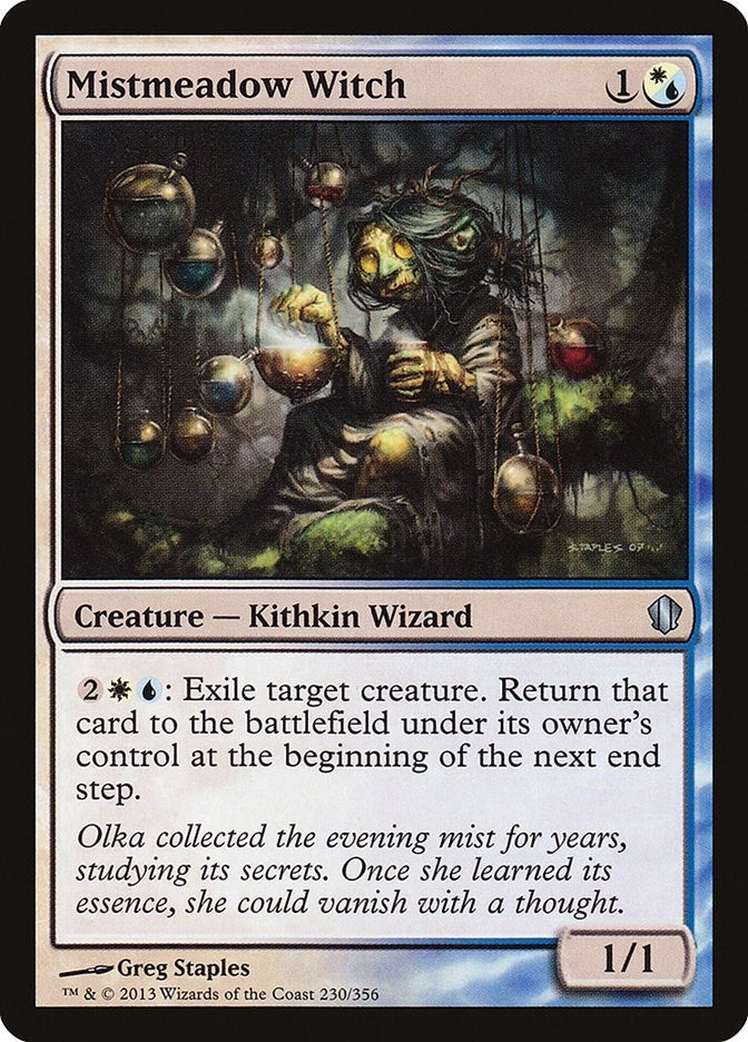 Image for Mistmeadow Witch (230) (Commander 2013) (C13) - Magic: The Gathering