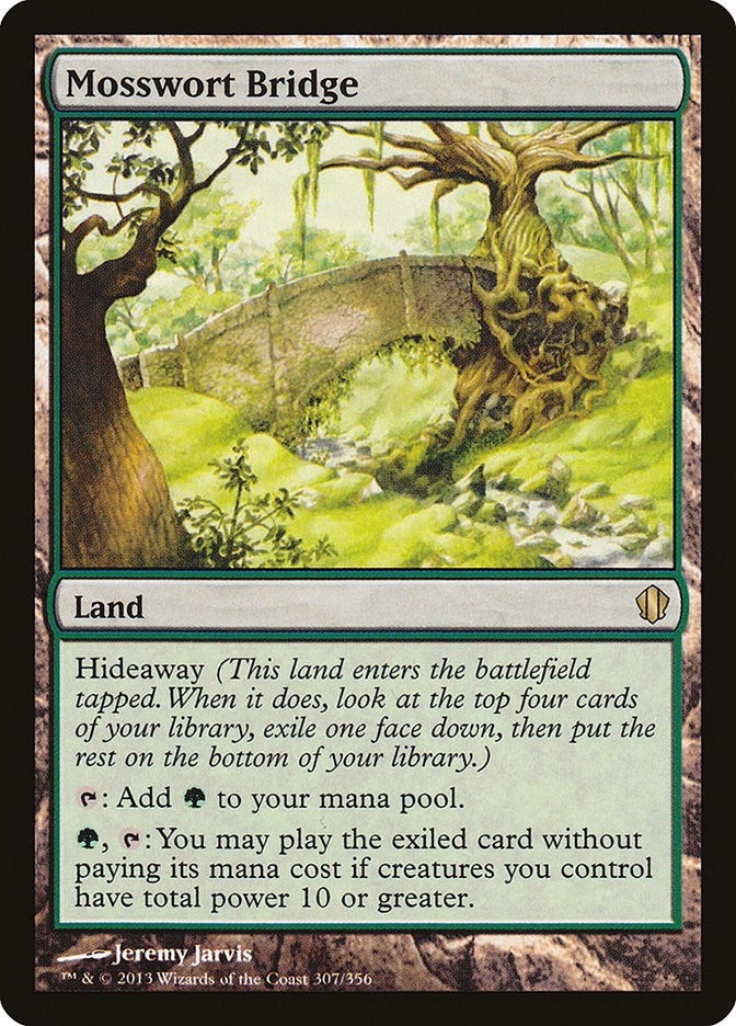 Image for Mosswort Bridge (307) (Commander 2013) (C13) - Magic: The Gathering