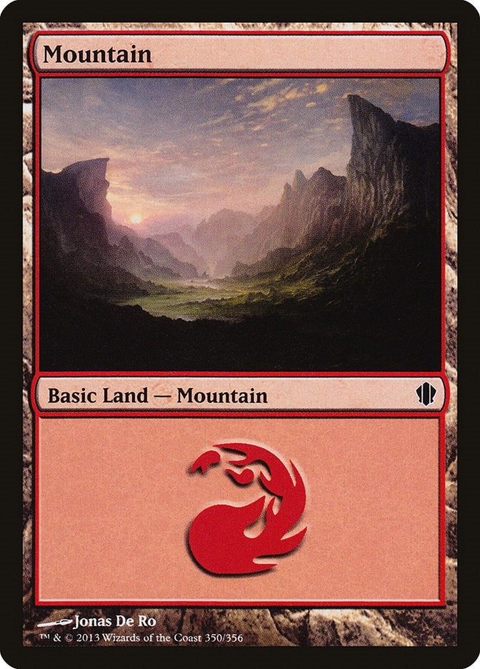 Image for Mountain (350) (350) (Commander 2013) (C13) - Magic: The Gathering