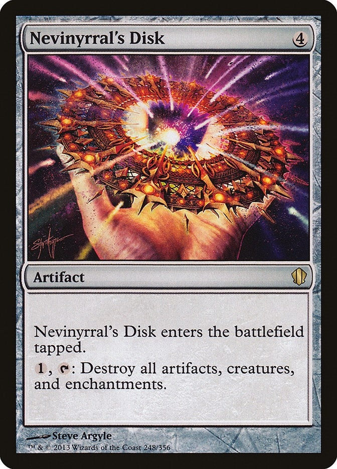 Image for Nevinyrral's Disk (248) (Commander 2013) (C13) - Magic: The Gathering