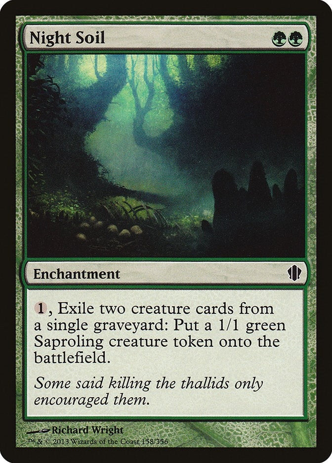 Image for Night Soil (158) (Commander 2013) (C13) - Magic: The Gathering