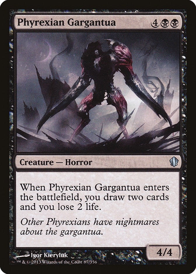 Image for Phyrexian Gargantua (87) (Commander 2013) (C13) - Magic: The Gathering
