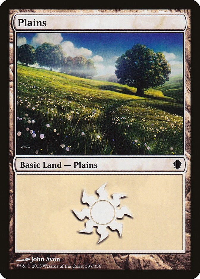 Image for Plains (337) (337) (Commander 2013) (C13) - Magic: The Gathering