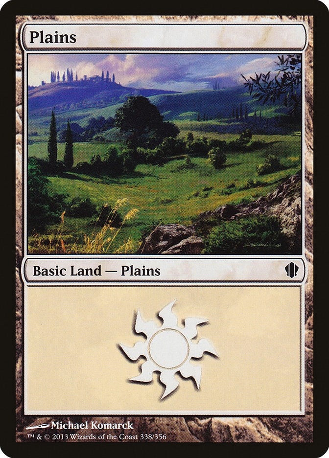 Image for Plains (338) (338) (Commander 2013) (C13) - Magic: The Gathering