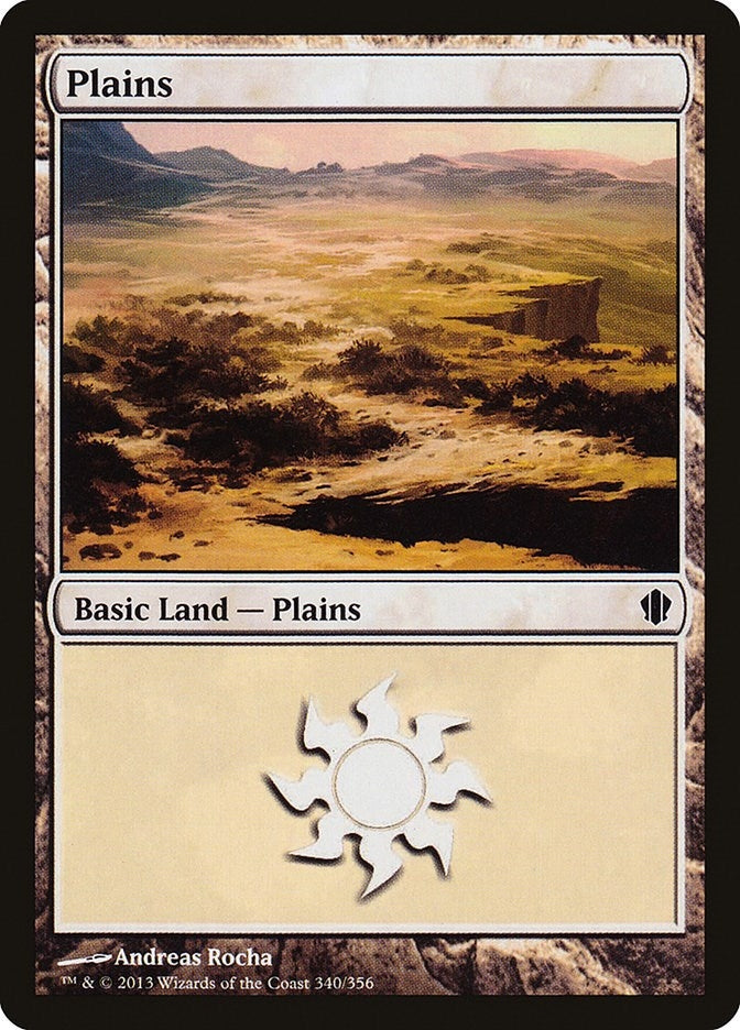 Image for Plains (340) (340) (Commander 2013) (C13) - Magic: The Gathering