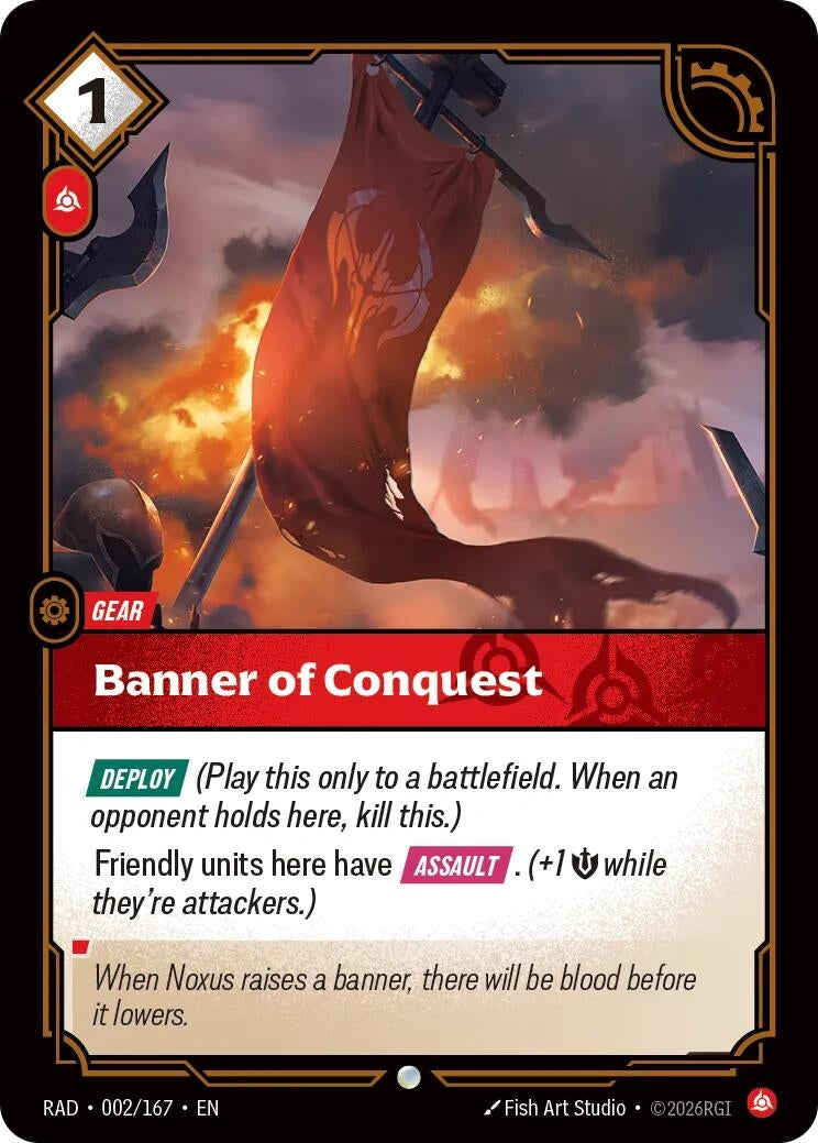 Banner of Conquest (002/167) (Radiance)