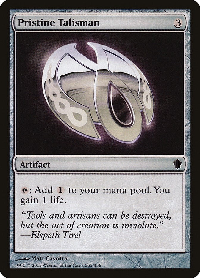 Image for Pristine Talisman (255) (Commander 2013) (C13) - Magic: The Gathering