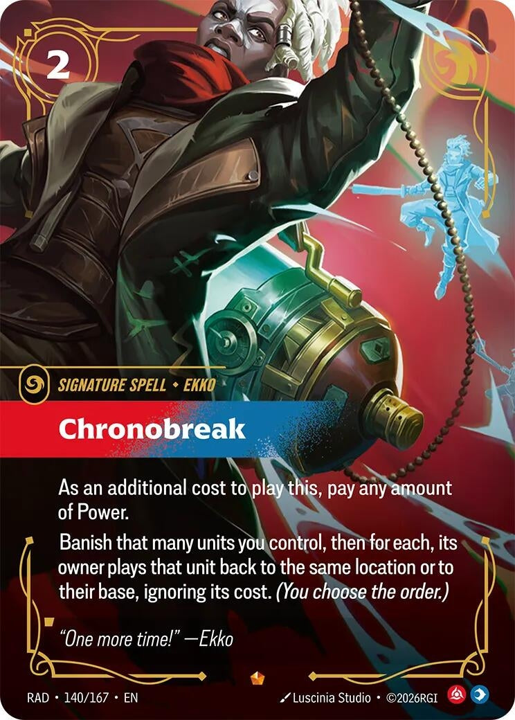 Chronobreak (140/167) (Radiance)