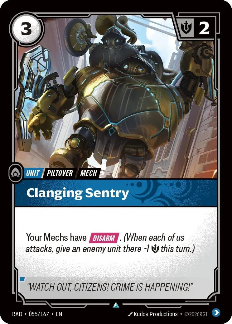 Clanging Sentry (055/167) (Radiance)