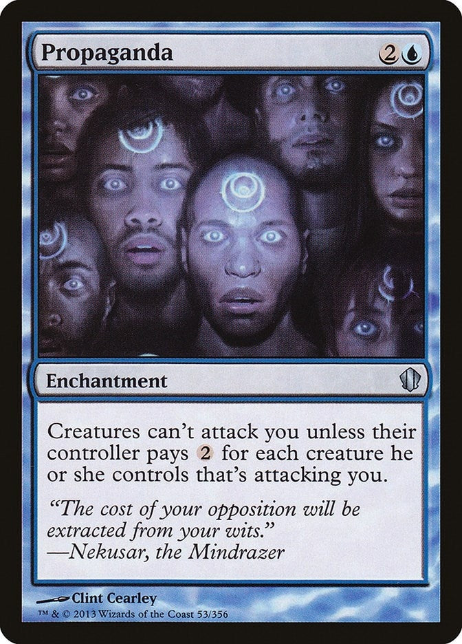 Image for Propaganda (53) (Commander 2013) (C13) - Magic: The Gathering
