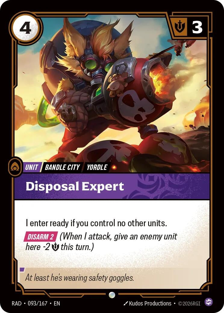 Disposal Expert (093/167) (Radiance)