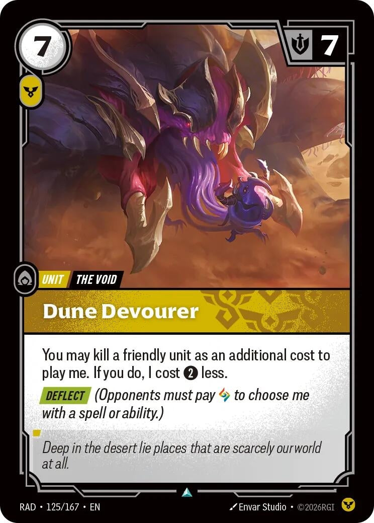 Dune Devourer (125/167) (Radiance)