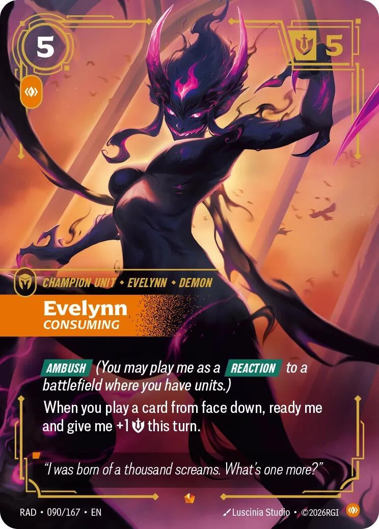 Evelynn, Consuming (090/167) (Radiance)