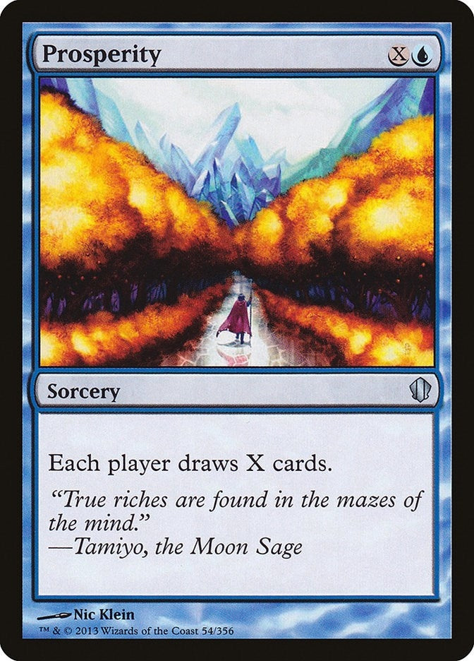 Image for Prosperity (54) (Commander 2013) (C13) - Magic: The Gathering