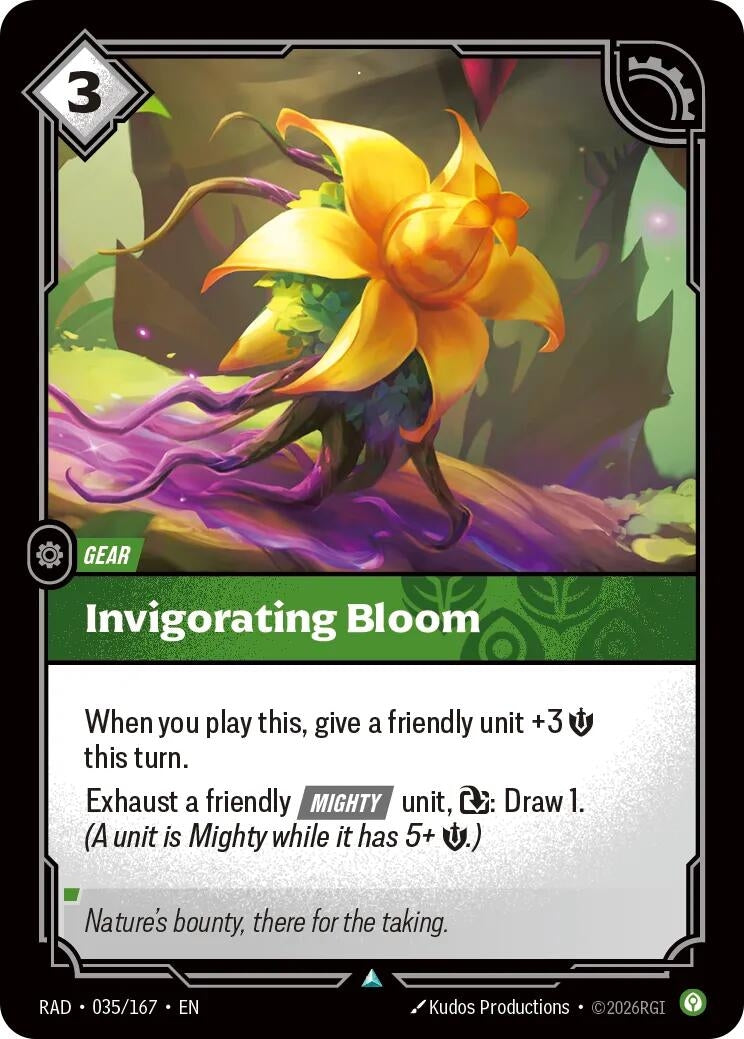 Invigorating Bloom (035/167) (Radiance)