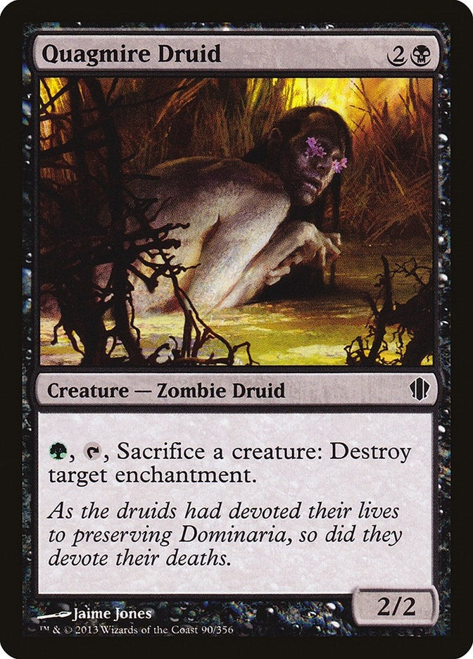Image for Quagmire Druid (90) (Commander 2013) (C13) - Magic: The Gathering