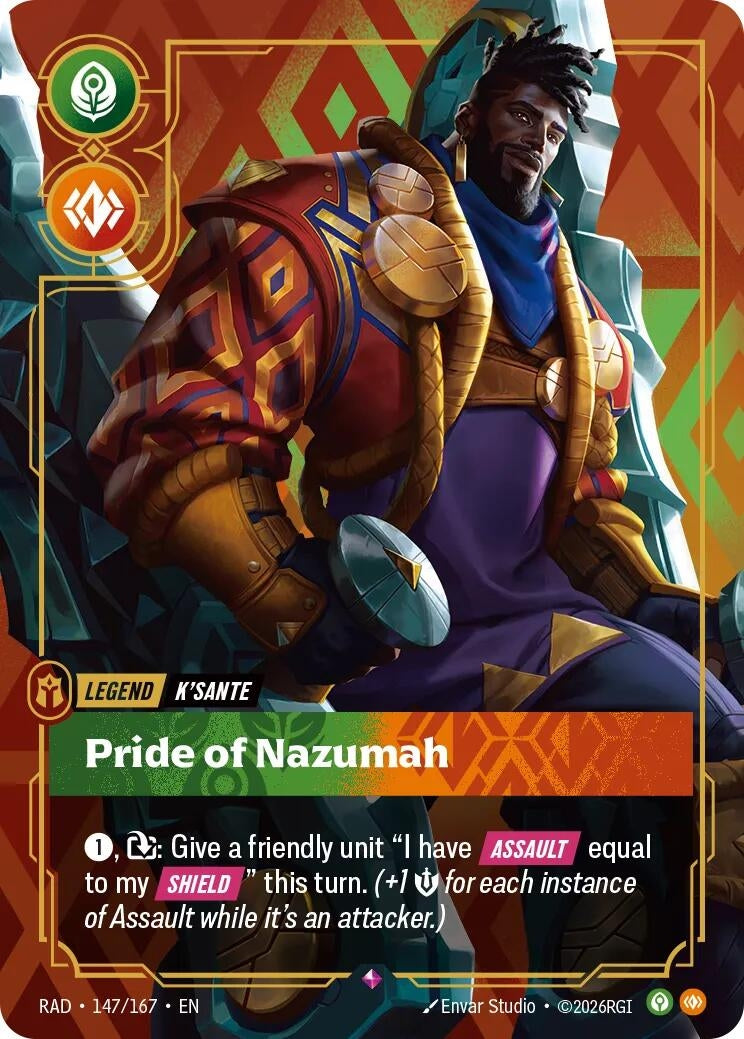 K'Sante, Pride of Nazumah (147/167) (Radiance)