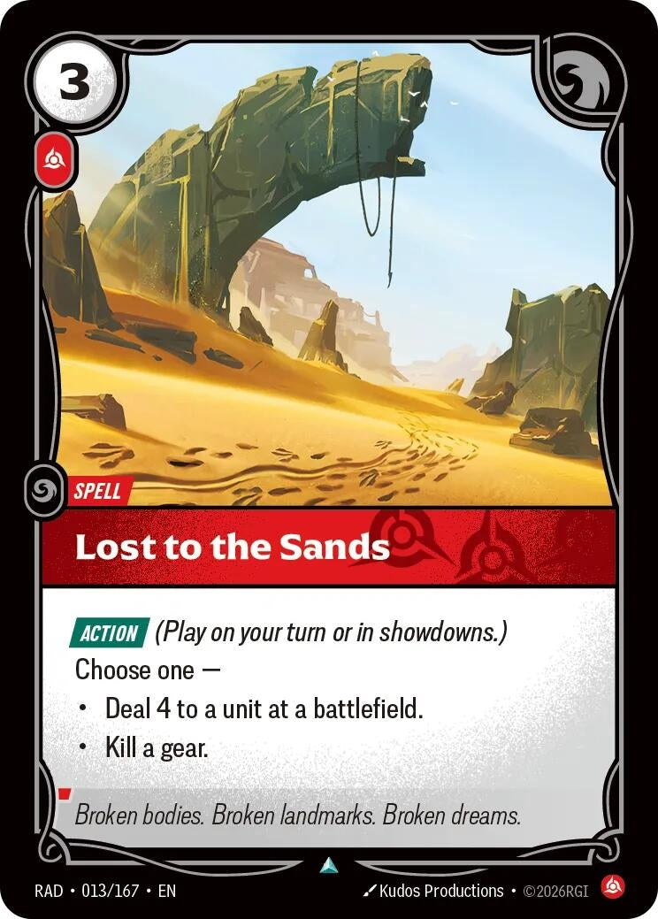 Lost to the Sands (013/167) (Radiance)